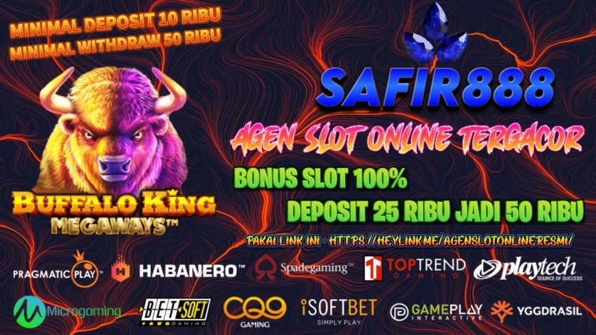 SAFIR888 - Agen Slot Online Tergacor